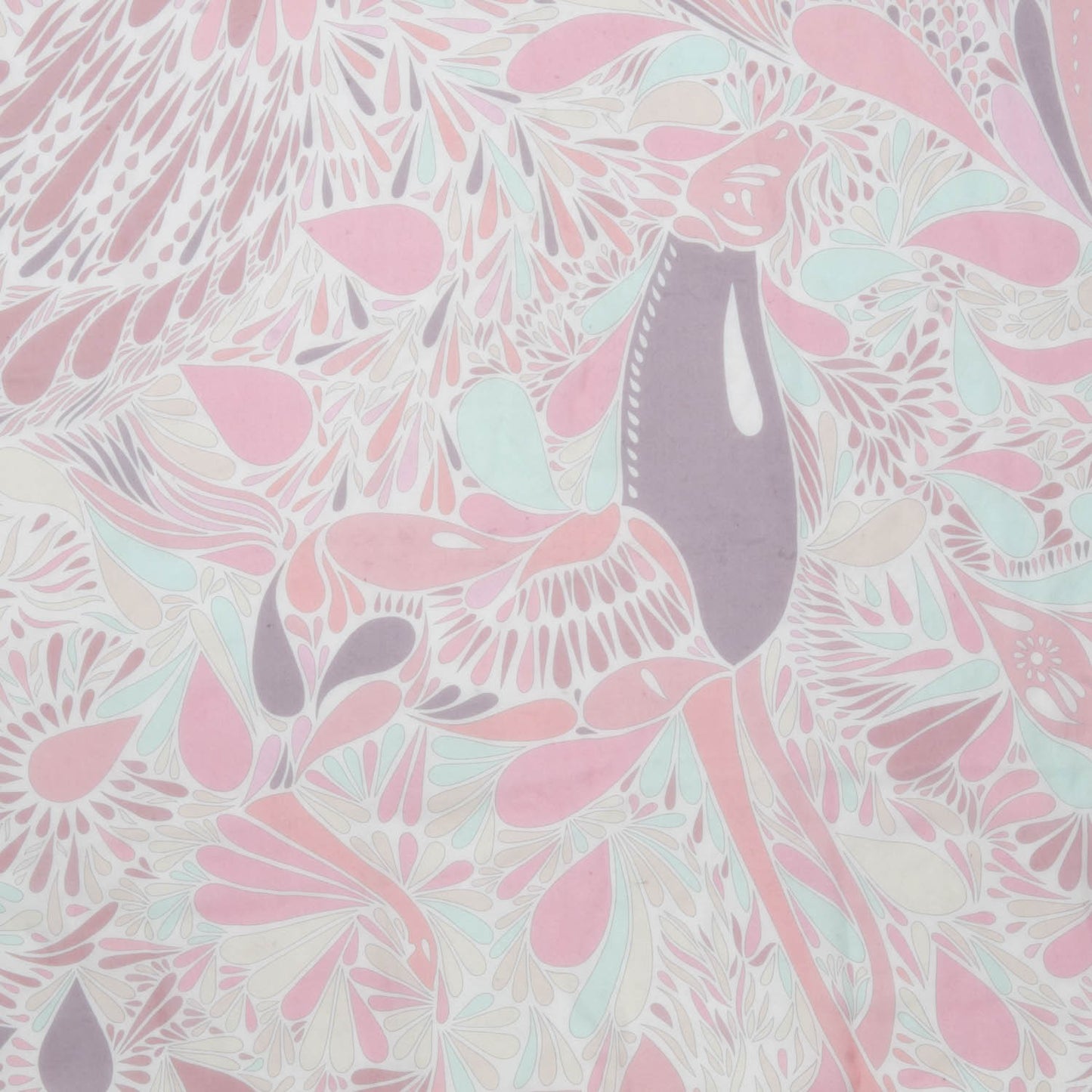 Mousseline Silk Millefleurs du Mexique Shawl 140