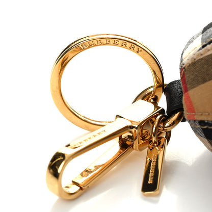 Burberry Thomas Check Trench Teddy Bear Keychain Charm Camel 3 of 3