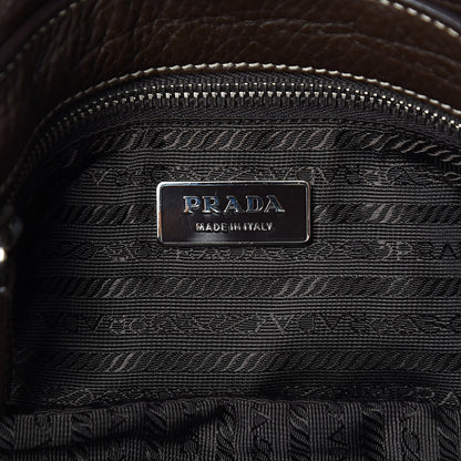 Prada Vitello Daino Shoulder Bag Caffe Naturale 6 of 10