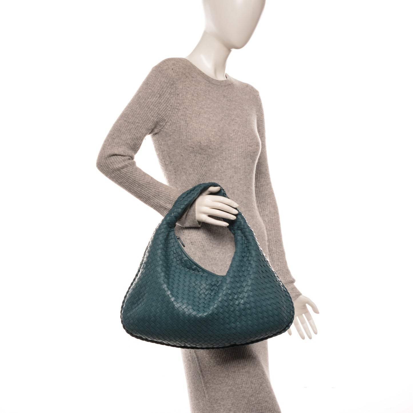 Nappa Intrecciato Large Veneta Hobo Brighton
