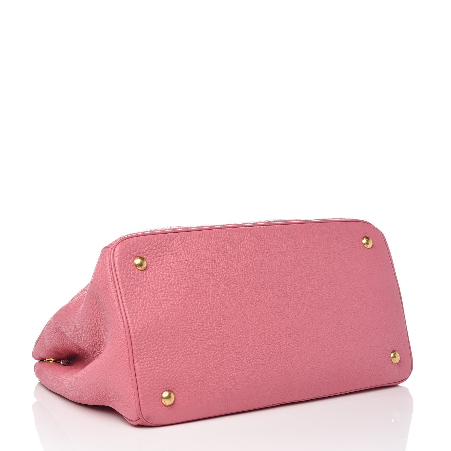 Prada Vitello Daino Tote Begonia 5 of 15