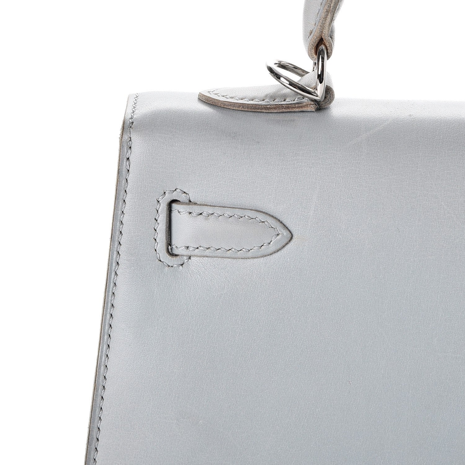 Hermes Box Nepal Kelly Sellier 25 Bleu Arctic 33 of 44