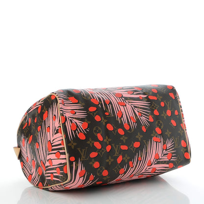 Louis Vuitton Monogram Jungle Dots Speedy 30 Sugar Pink Poppy 4 of 7