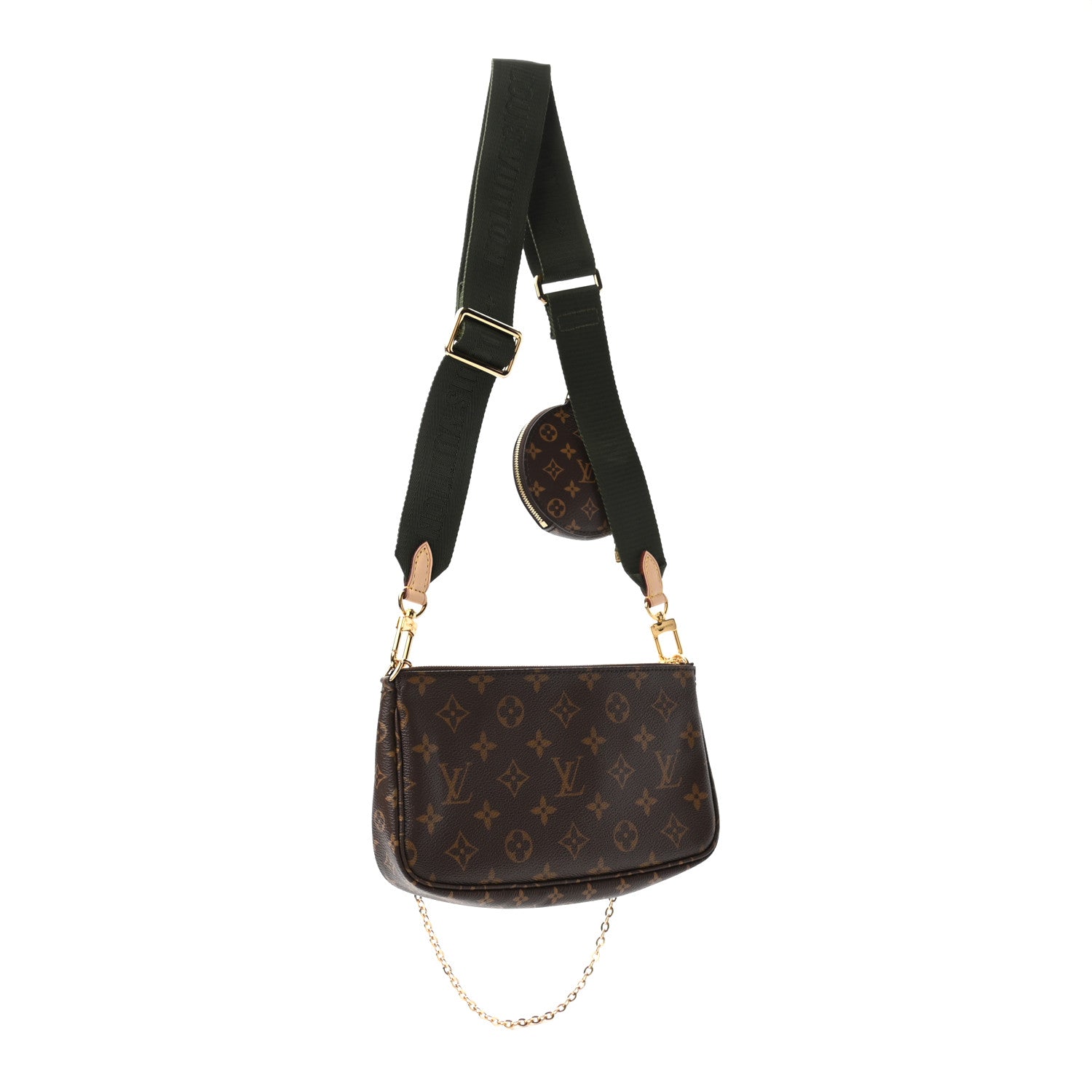 Louis Vuitton Monogram Multi Pochette Accessories Kaki 3 of 12