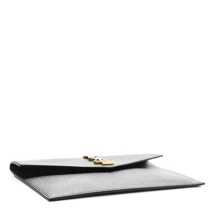 Saint Laurent Grain De Poudre Uptown Pouch Black 4 of 8