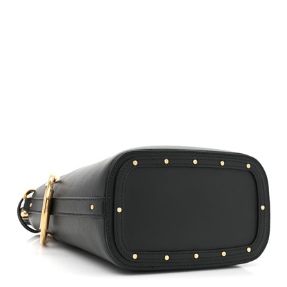 Chloe Smooth Calfskin Small Roy Bucket Bag Black 4 of 11