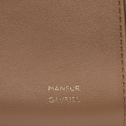Mansur Gavriel Calfskin Flores Drawstring Bag Biscotto 6 of 9