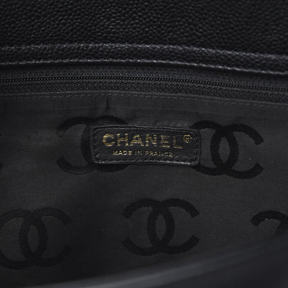Chanel Caviar CC Tote Black 6 of 20