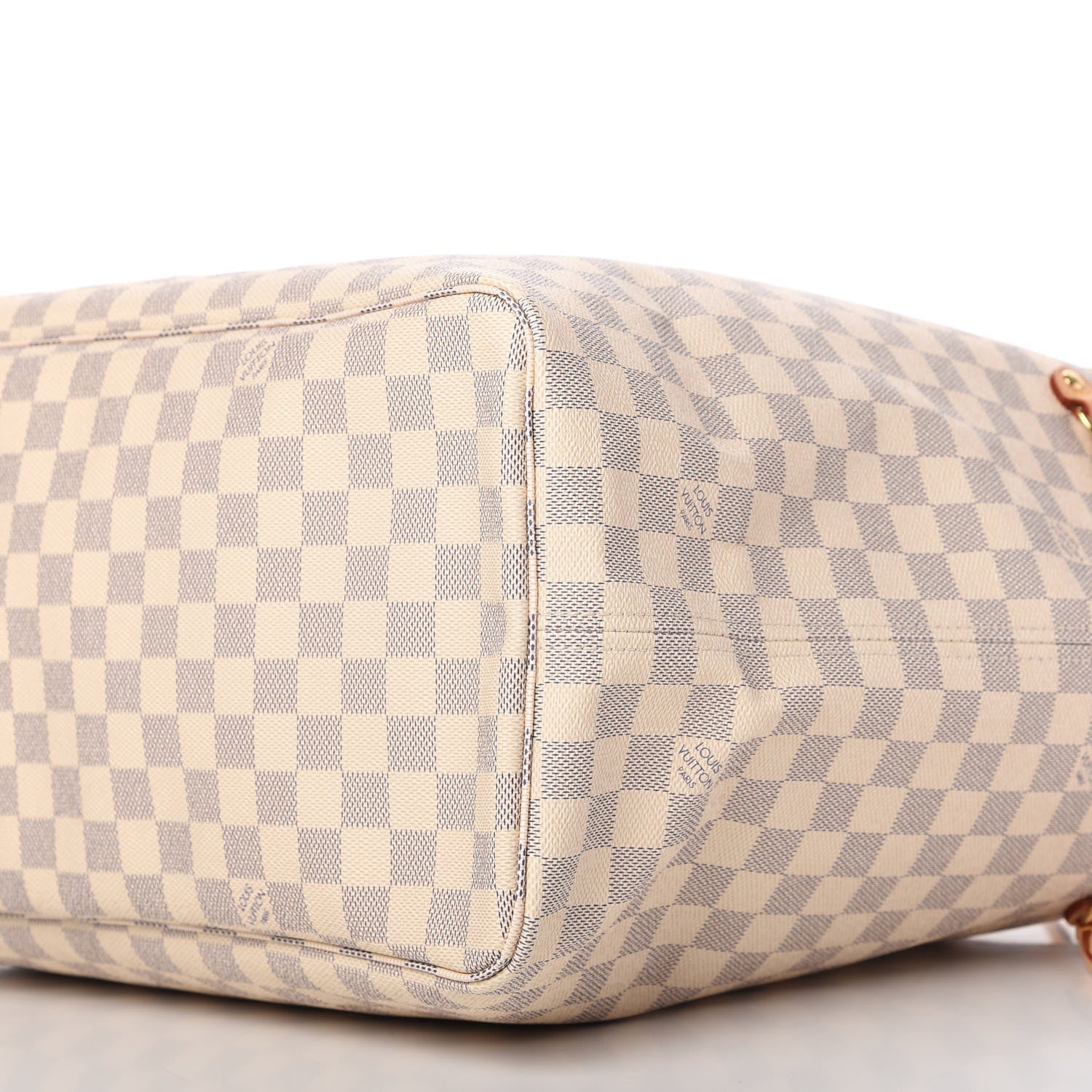 Louis Vuitton Damier Azur Neo Neverfull GM Rose Ballerine 7 of 10