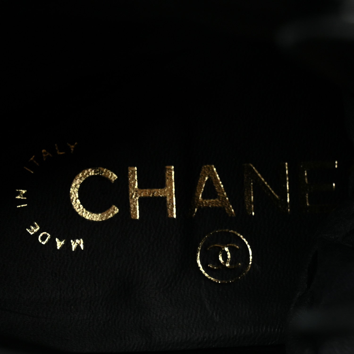 Chanel Shiny Calfskin Quilted Lace Up Combat Boots 37.5 Black 8 of 10