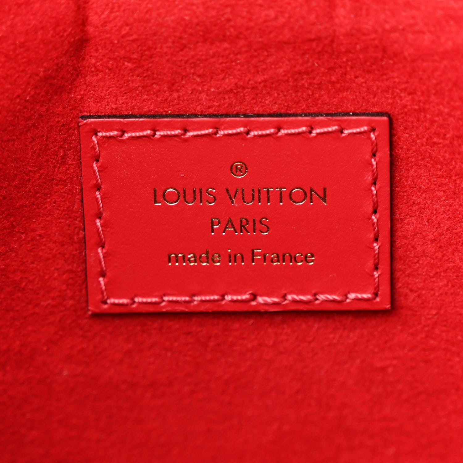 Louis Vuitton Damier Ebene Beaubourg MM Scarlet 6 of 10