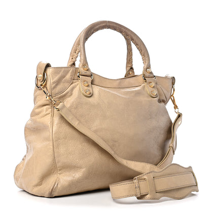 Balenciaga Agneau Giant 12 Gold Hardware Velo Dune 2 of 9