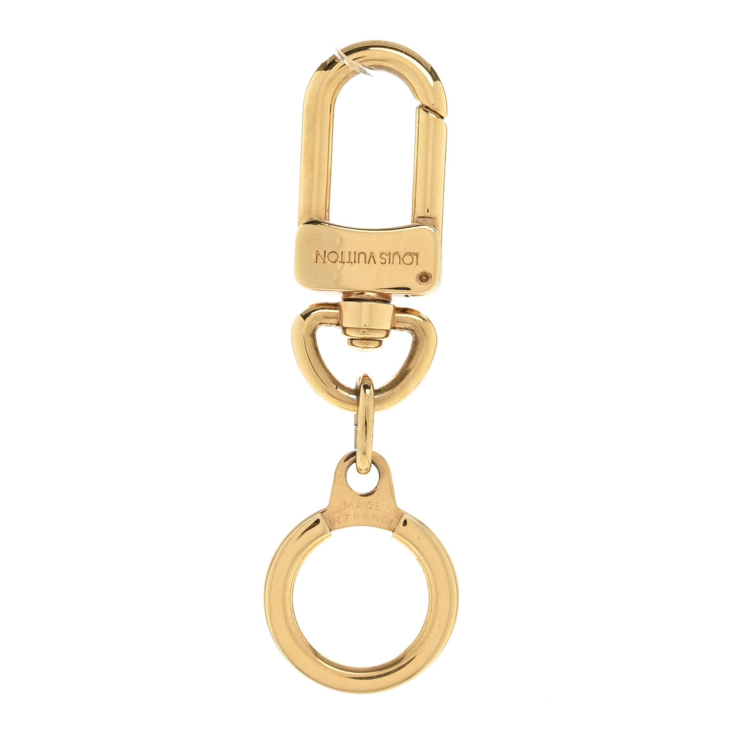 Louis Vuitton Pochette Extender Key Ring Gold 1 of 4