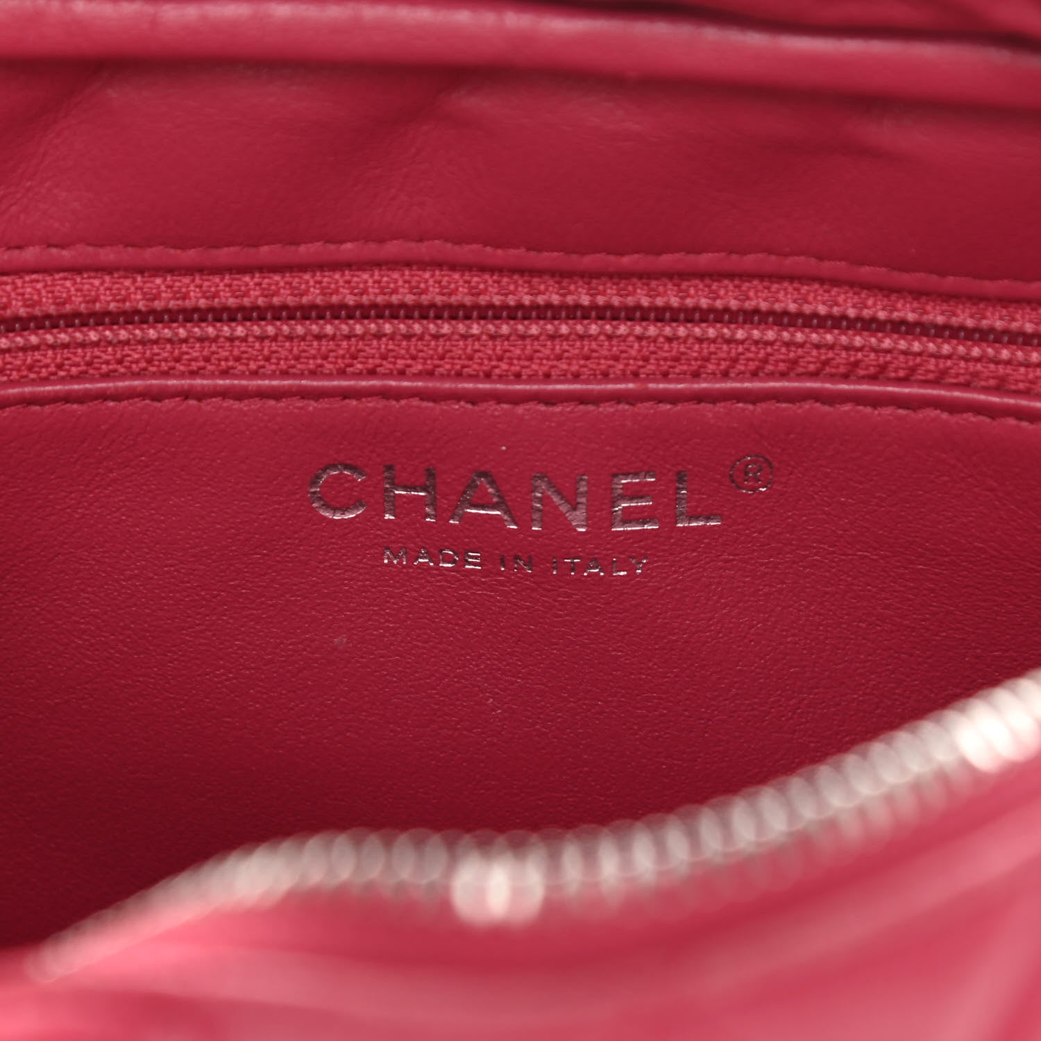 Chanel Lambskin Quilted Camera Case Pink 6 of 16