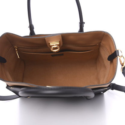 Louis Vuitton Calfskin Monogram On My Side Black 4 of 10