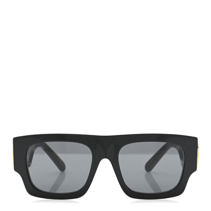 Louis Vuitton Acetate LV Link Square Sunglasses Z1478W Black 2 of 8