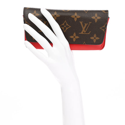 Louis Vuitton Monogram Woody Glasses Case Rouge 2 of 9