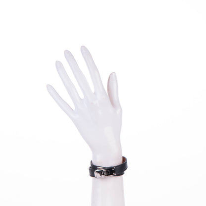 Hermes Chamonix Kelly Double Tour Bracelet S Black 2 of 7