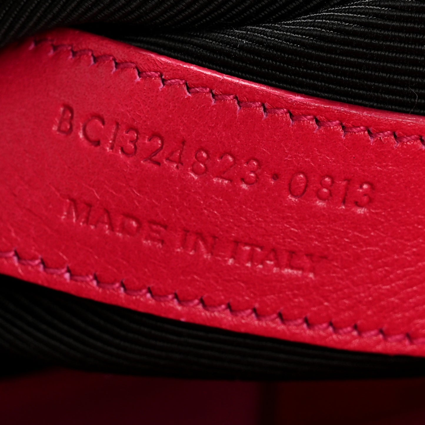 Calfskin Small Sac De Jour Lipstick Fuchsia