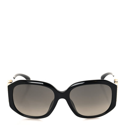 Chanel Acetate Pearl CC Square Sunglasses 71501-A Black 2 of 6