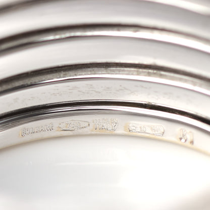 Bulgari 18K White Gold B.Zero1 Four-Band Ring 61 9.5 4 of 7
