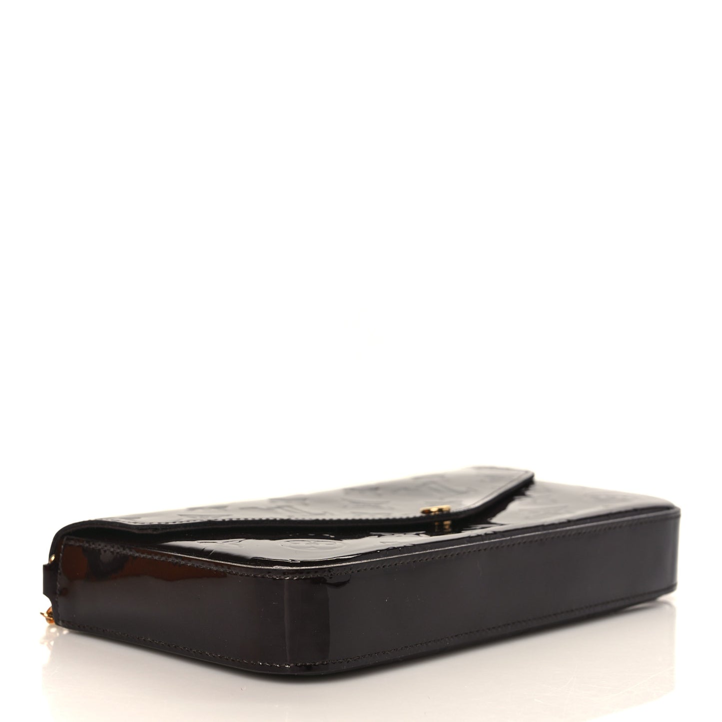 Vernis Pochette Felicie Chain Wallet Amarante