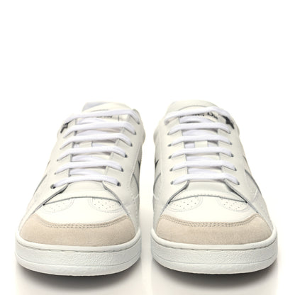 Christian Dior Calfskin Suede Dior Star Low Top Sneakers 37 White Black 2 of 9