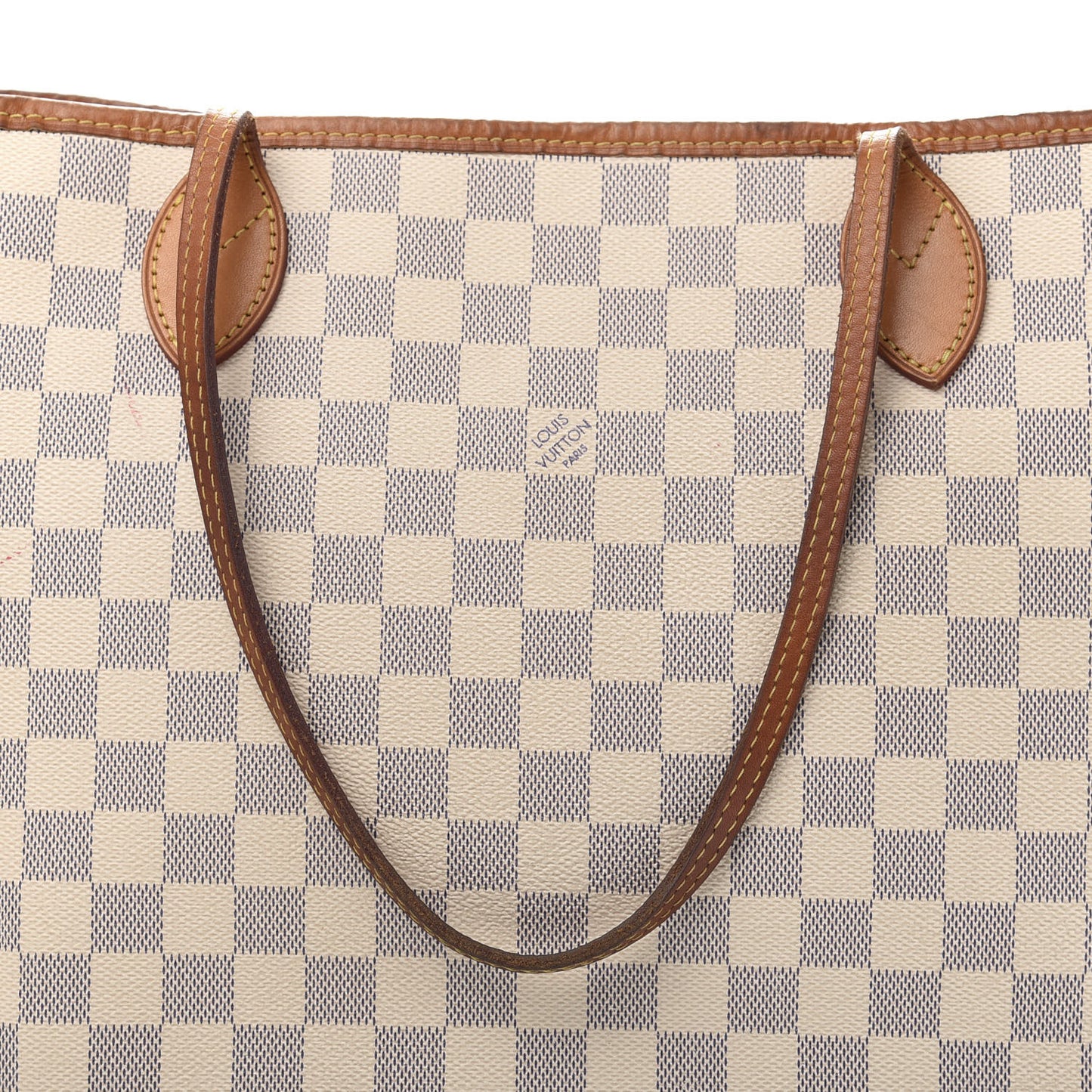 Damier Azur Neo Neverfull MM Rose Ballerine