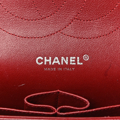 Chanel Caviar Quilted Jumbo Double Flap Dark Red 6 of 20