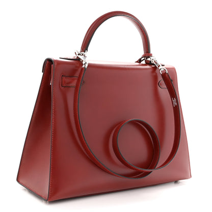 Hermes Box Kelly Sellier 32 Rouge H 2 of 13