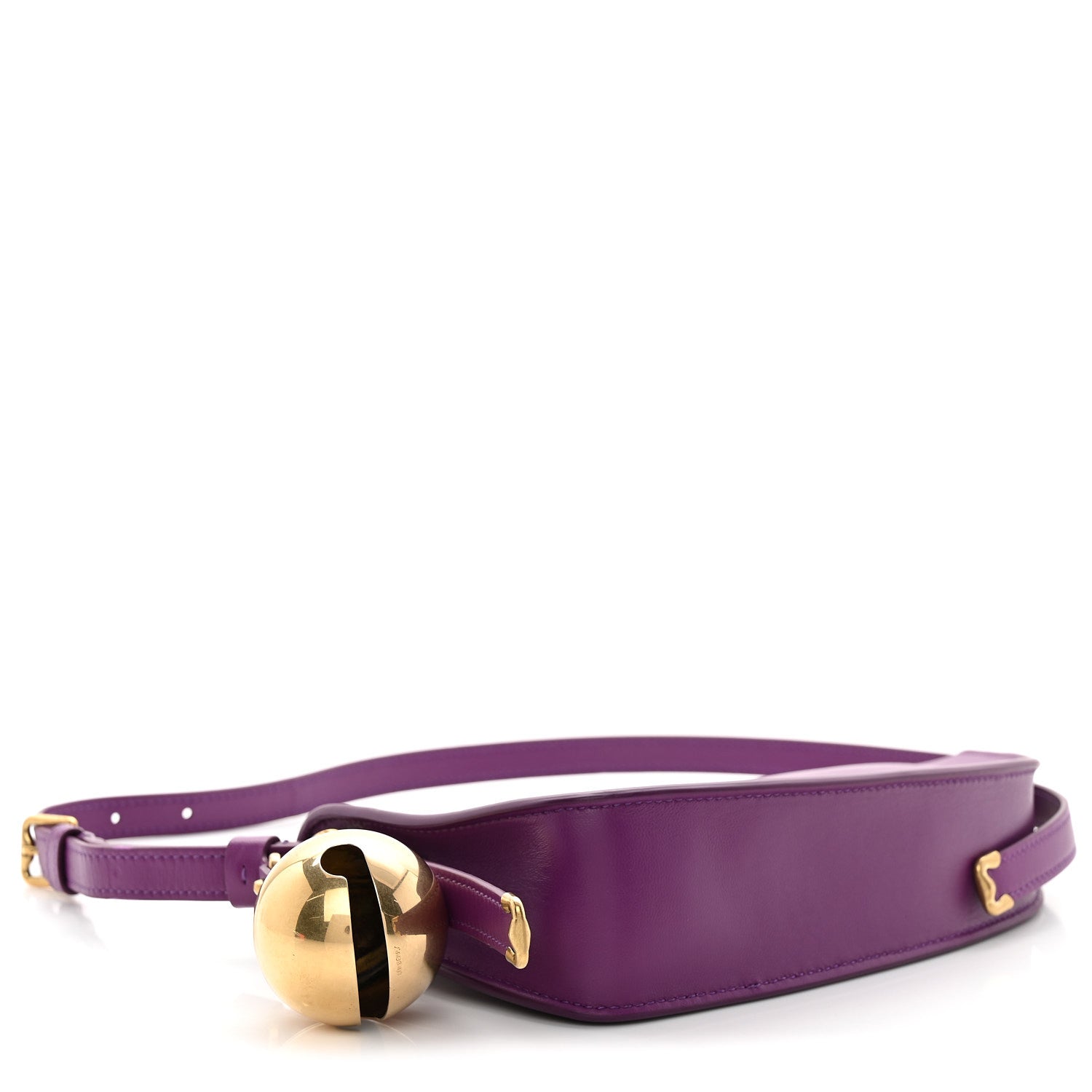 Burberry Calfskin Mini Shield Sling Bag Thistle 4 of 10