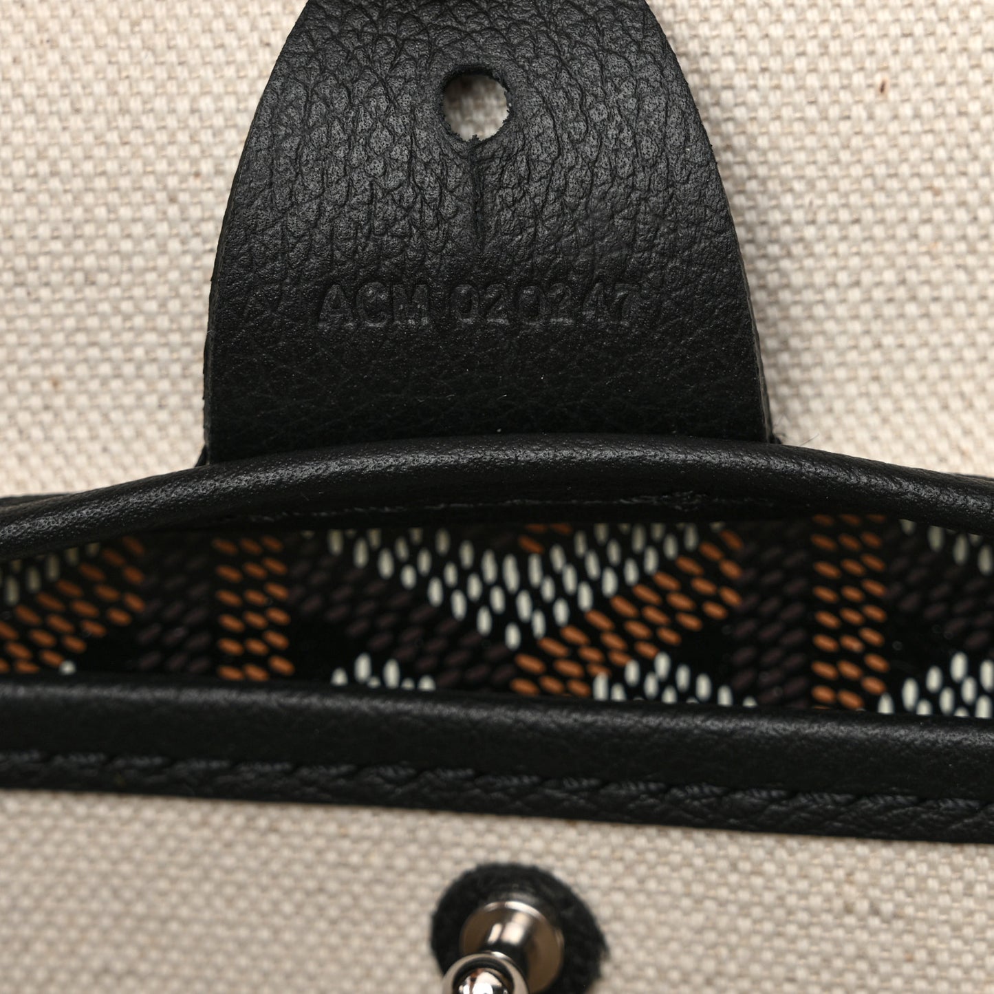 Goyardine Artois PM Black