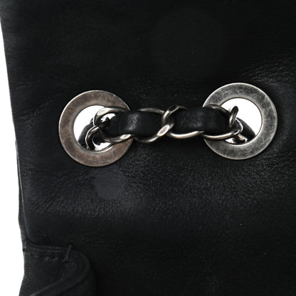 Chanel Calfskin Diamond Embossed New Chic Flap Black 12 of 14