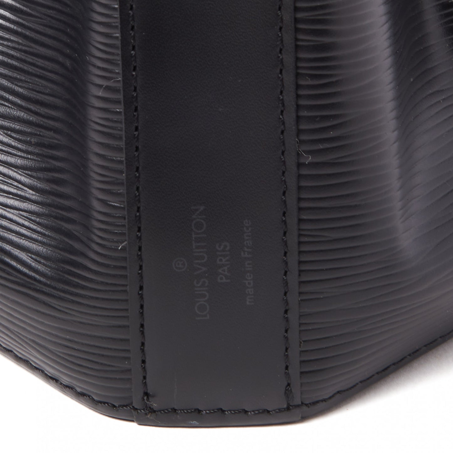 Epi Sac a Dos Drawstring Bag Black