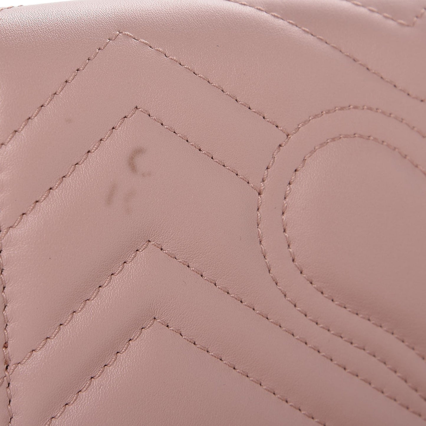 Calfskin Matelasse GG Marmont Mini Bag Perfect Pink