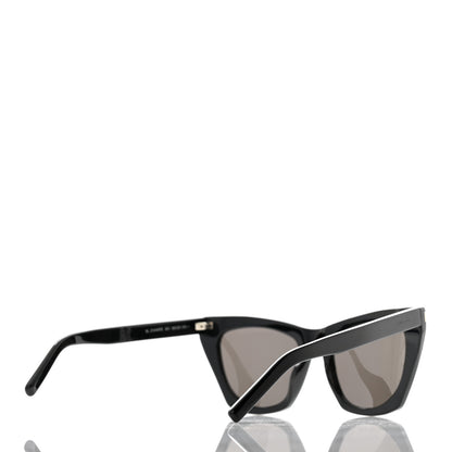 Saint Laurent New Wave SL214 Kate Cat Eye Sunglasses Black 4 of 8