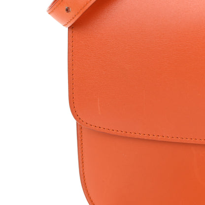 Celine Box Calfskin Medium Classic Box Flap Bag Orange 15 of 23