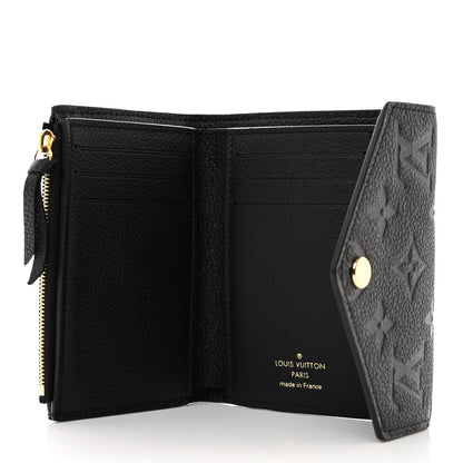 Louis Vuitton Empreinte Victorine Wallet Black 5 of 6