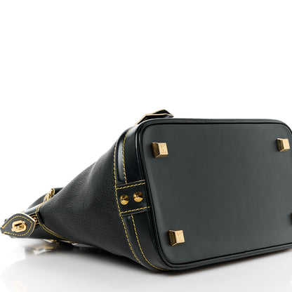 Louis Vuitton Suhali Lockit PM Black 13 of 14