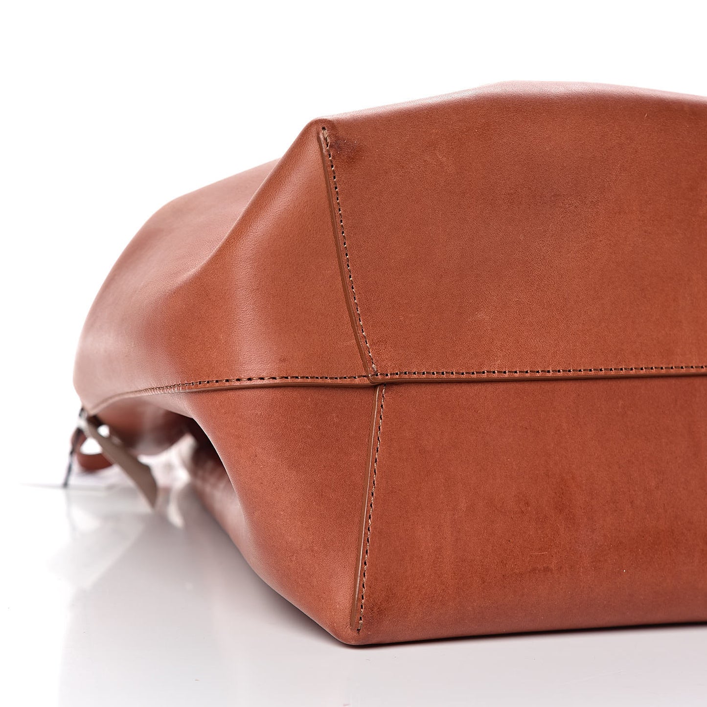 Calfskin Bucket Bag Brandy