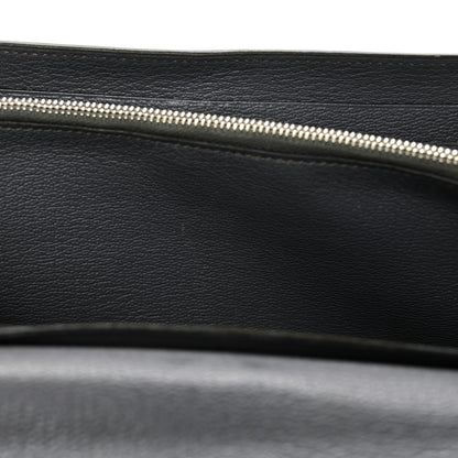 Hermes Matte Alligator Kelly Longue Wallet Graphite 16 of 16