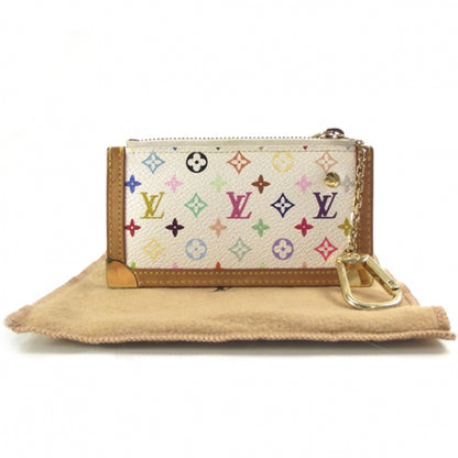Louis Vuitton Monogram Multicolor Key Pouch White 2 of 7