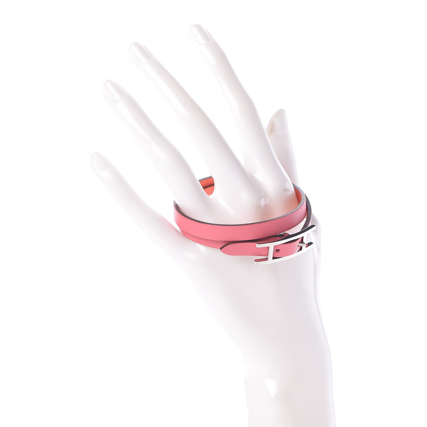 Swift Behapi Double Tour Reversible Bracelet S Rose Azalee Orange Poppy