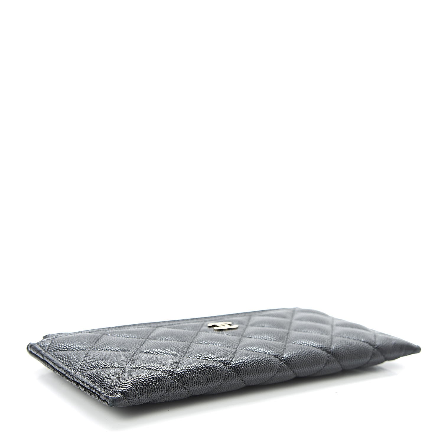 Chanel Caviar Quilted Classic Zip Pouch Black 4 of 12