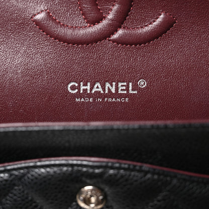 Chanel Caviar Quilted Medium Double Flap Black 6 of 12
