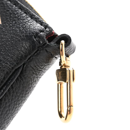 Louis Vuitton Empreinte Monogram Giant Multi Pochette Accessories Mini Pochette Black Beige 9 of 10
