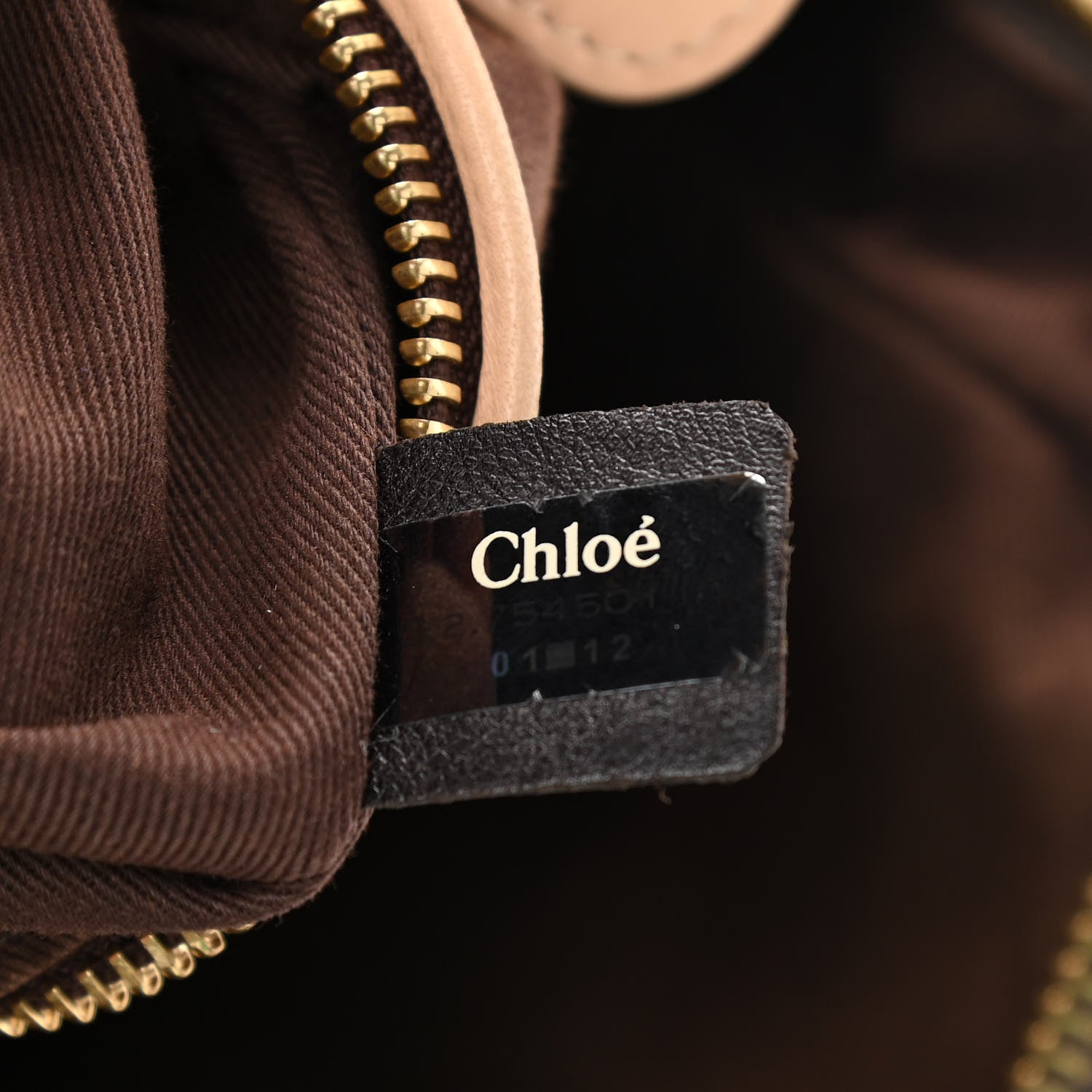 Chloe Calfskin Large Paraty Chocolate 6 of 16