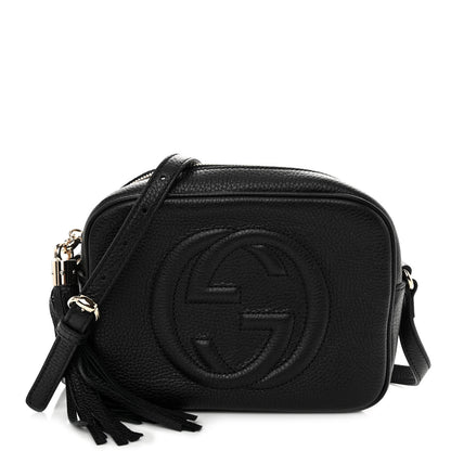 Gucci Pebbled Calfskin Small Soho Disco Bag Black 1 of 10