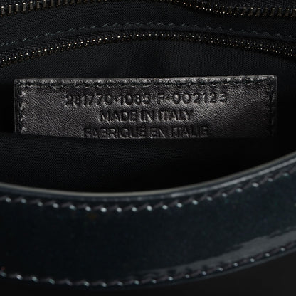 Balenciaga Smooth Calfskin Metallic Patent Giant 12 Silver Hardware City Black Gris 7 of 10