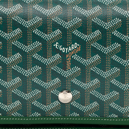 Goyard Goyardine Plumet Wallet Clutch Green 10 of 10